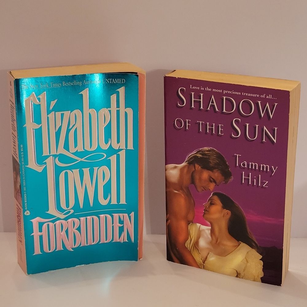Romance Novel Set: Forbidden & Shadow of the Sun